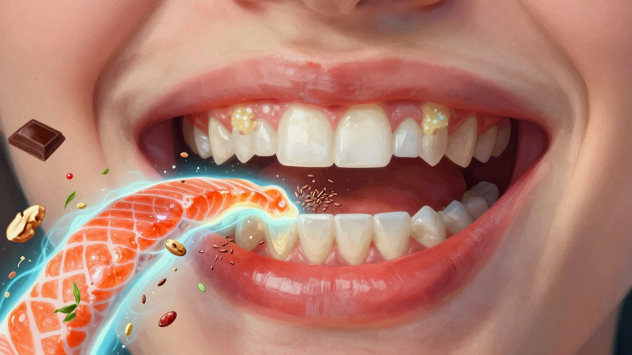 Protizánětlivé živiny jako ochranný štít kolem křivých zubů